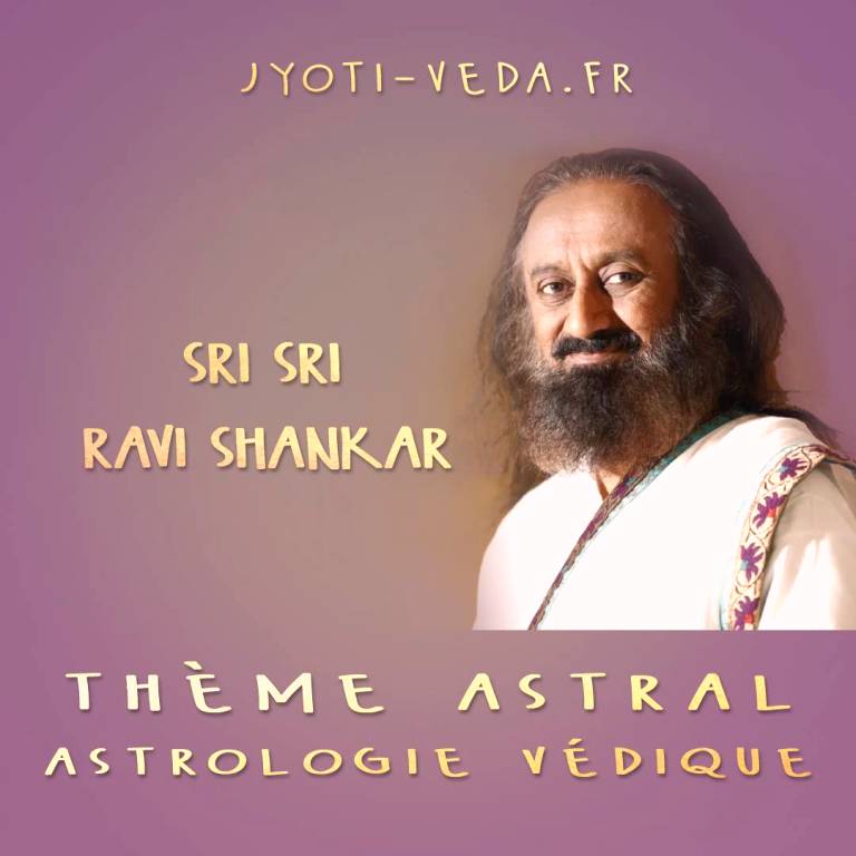 Lire la suite à propos de l’article Thème astral: Sri Sri Ravi Shankar